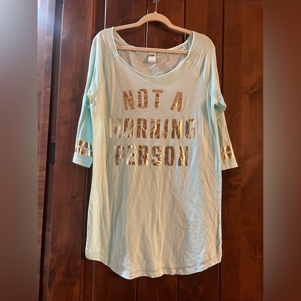 NWOT PINK Victoria’s Secret Sleepshirt